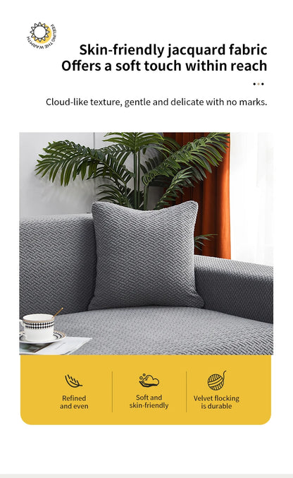 1 PC Jacquard Sofa Cover dustproof Sofa Cover For Living Room Protector Removable Washable Slipcover