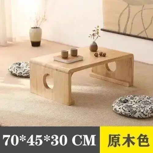 Designer Wood Coffee Table Small Modern Decoration Books Side Table Simple Aesthetic Mini Mesas Bajas Chinese Style Furniture