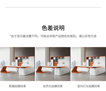 Adjustable Gaming Office Desk Organizers Storage Multifunctional Office Desk Lshaped Folding Escrivaninha Commercial Furniture