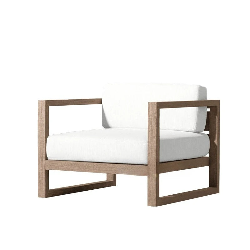 Sofa teak furniture balcony, outdoor leisure