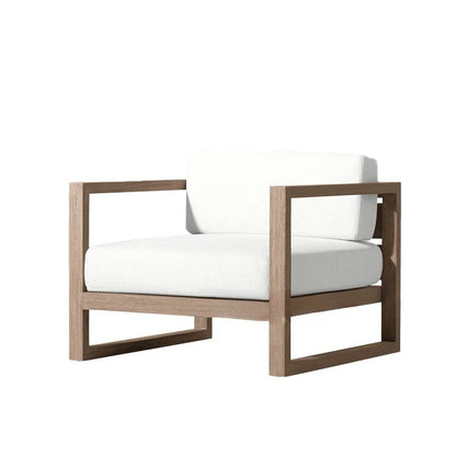 Sofa teak furniture balcony, outdoor leisure