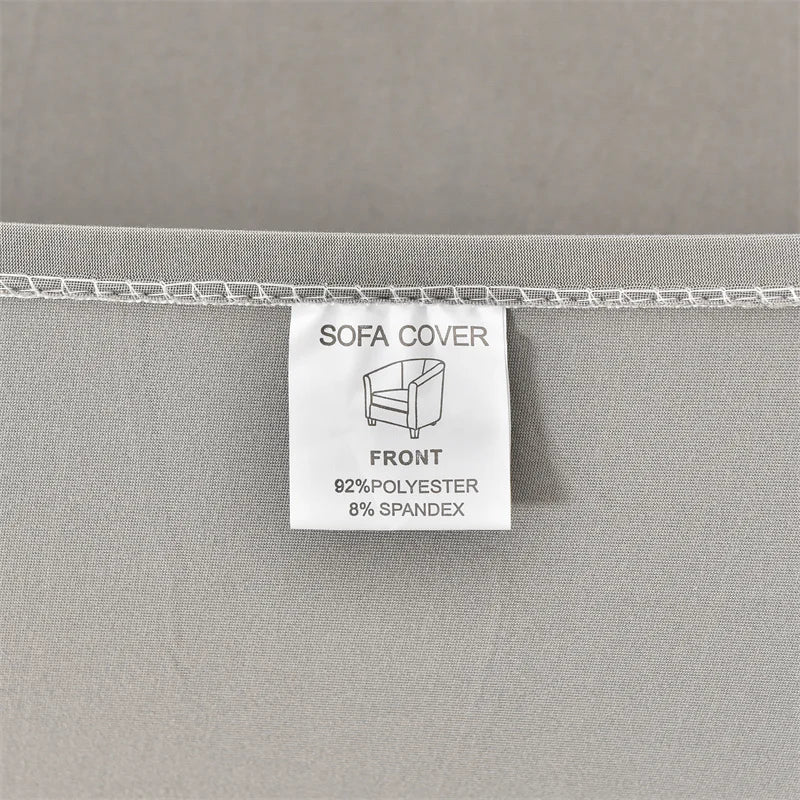 Solid Color Elastic Club Tub Chair Cover Spandex Single Sofa Slipcover with Seat Cover Armchair Protector Living Room Bar Hotel