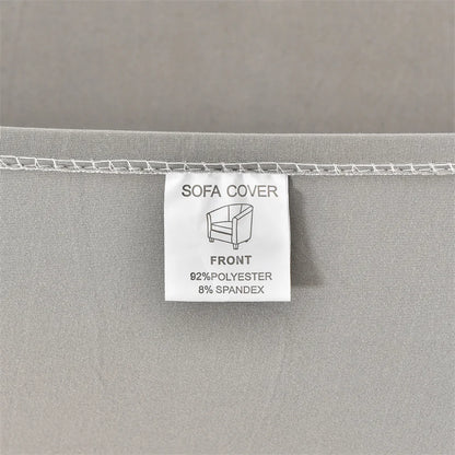 Solid Color Elastic Club Tub Chair Cover Spandex Single Sofa Slipcover with Seat Cover Armchair Protector Living Room Bar Hotel