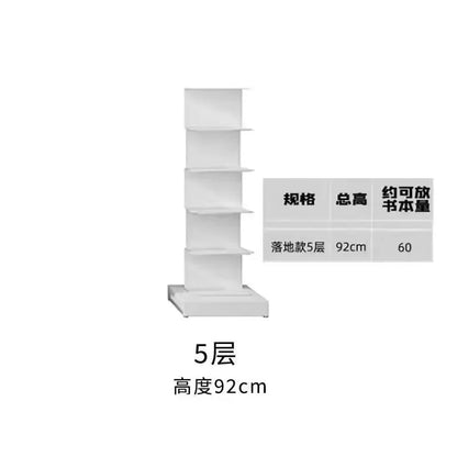 Corner Bookcase Bookends Modern Industrial Ladder Bedside Bookcase Bedroom Desktop Estanteria Habitacion Cute Furniture