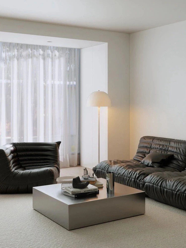 Unique Modern Coffee Table Metal Aesthetic Simple Living Room Decoration Coffee Table Center Italian Meubles Salon Furniture