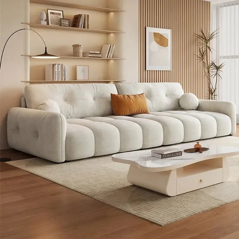 Luxury Nordic Modern Sofa Bedroom Large Cozy Floor Living Room Sofa Floor Daybed Lounge Woonkamer Banken Living Room Furniture