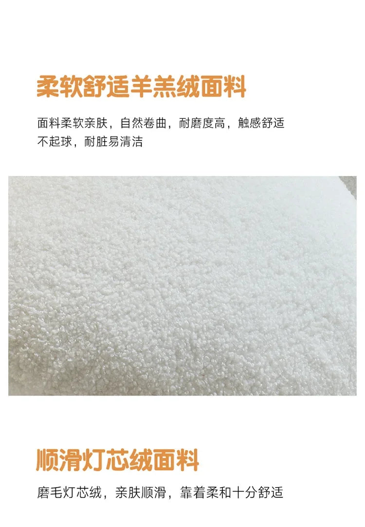 Internet celebrity rocking chair, household cream wind living room balcony bedroom leisure single sofa rocking chair