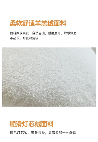 Internet celebrity rocking chair, household cream wind living room balcony bedroom leisure single sofa rocking chair