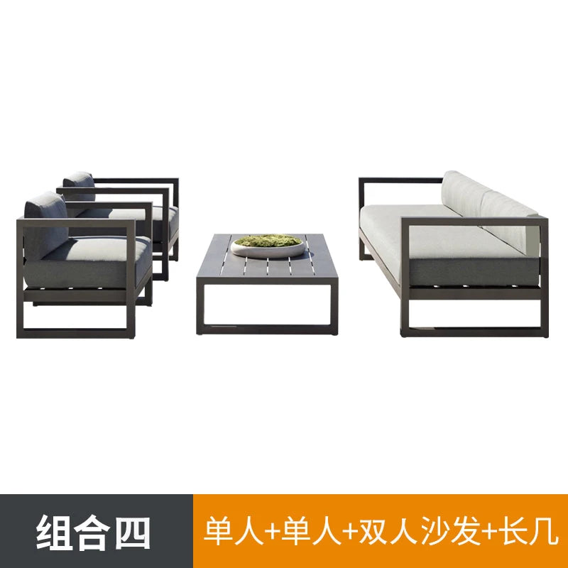 Armchair Minimalist Garden Furniture Sets Outdoor Garden Furniture Sets Patio Nordic Muebles De Patio Exterior Patio Furnitures