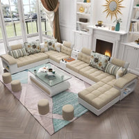 Luxury Minimalist Sofa Multifonction Sectional Storage Massage Sofa Modern Living Room Muebles Para El Hogar Home Furniture