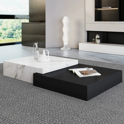 Italian Minimalist Rock Slab Coffee Tables Modern Minimalist Living Room Designer Coffee Table Creative Home Furniture FYCT