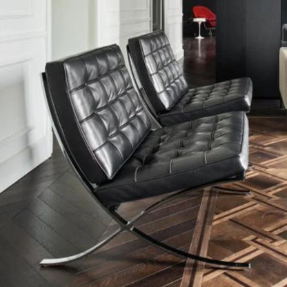 Nordic Single Sofa Barcelona Chair Italian Designer Seat Personality Lounge Chair Lounge Chair Retro Chairs