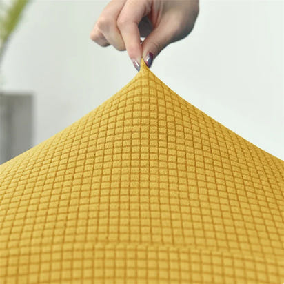 Elastic Polar Fleece High Arm Chair Covers Dining Adjustable Armchair Cover Hotel Bar Seat Slipcover Home Wedding Decoration