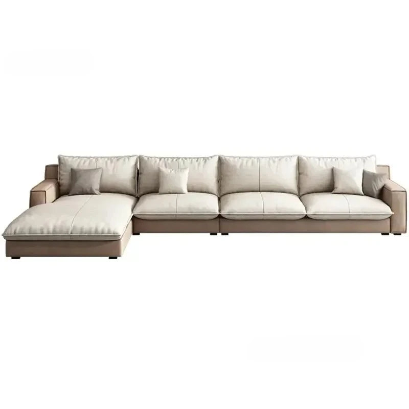 Fabric Sofa Modern Minimalist  Personality Chaise Sofa  Living Room Furniture