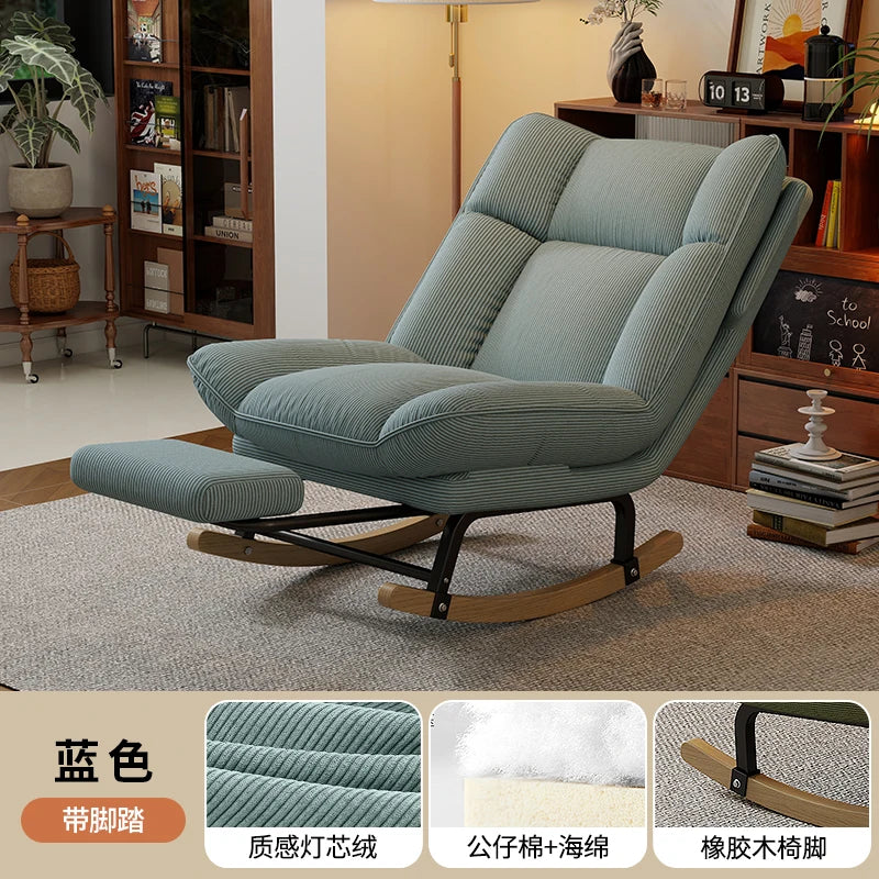 Swinging Chair for Lounging or Sleeping,lazy Sofa Lounge Chair,Rocking Chair,balcony,living Room,leisure Chair for Home Use