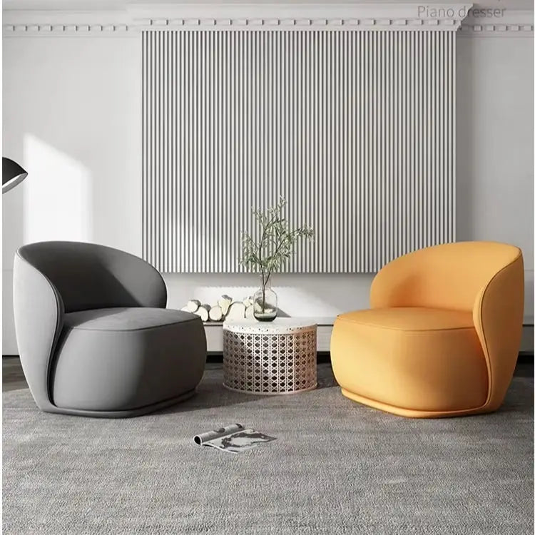 Modern fabric tufted, office living room sofa chair, single leisure chair