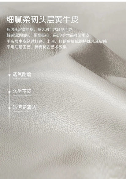 Customizable American leather sofa