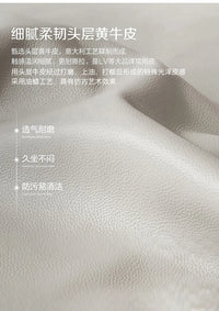 Customizable American leather sofa