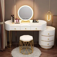 Dresser Stand Makeup Vanity Table Modern White Bedroom Desk Makeup Table Beautys Storage Coiffeuse De Chambre Home Furniture