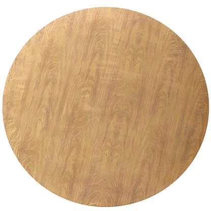 Round Tablecloth Wood Texture Tablecloths Elastic Fitted Home Round Table Cover Waterproof Oil-Proof Reusable Tablecloths