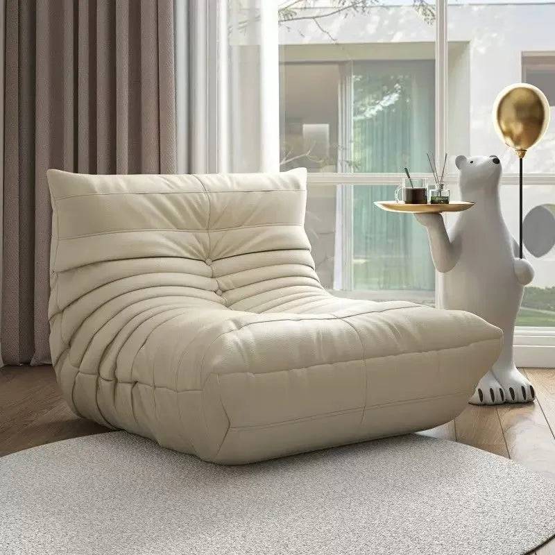 Caterpillar lazy sofa, living room, balcony, bedroom, single person leisure lounge chair, internet-famous sofa chair, leisure
