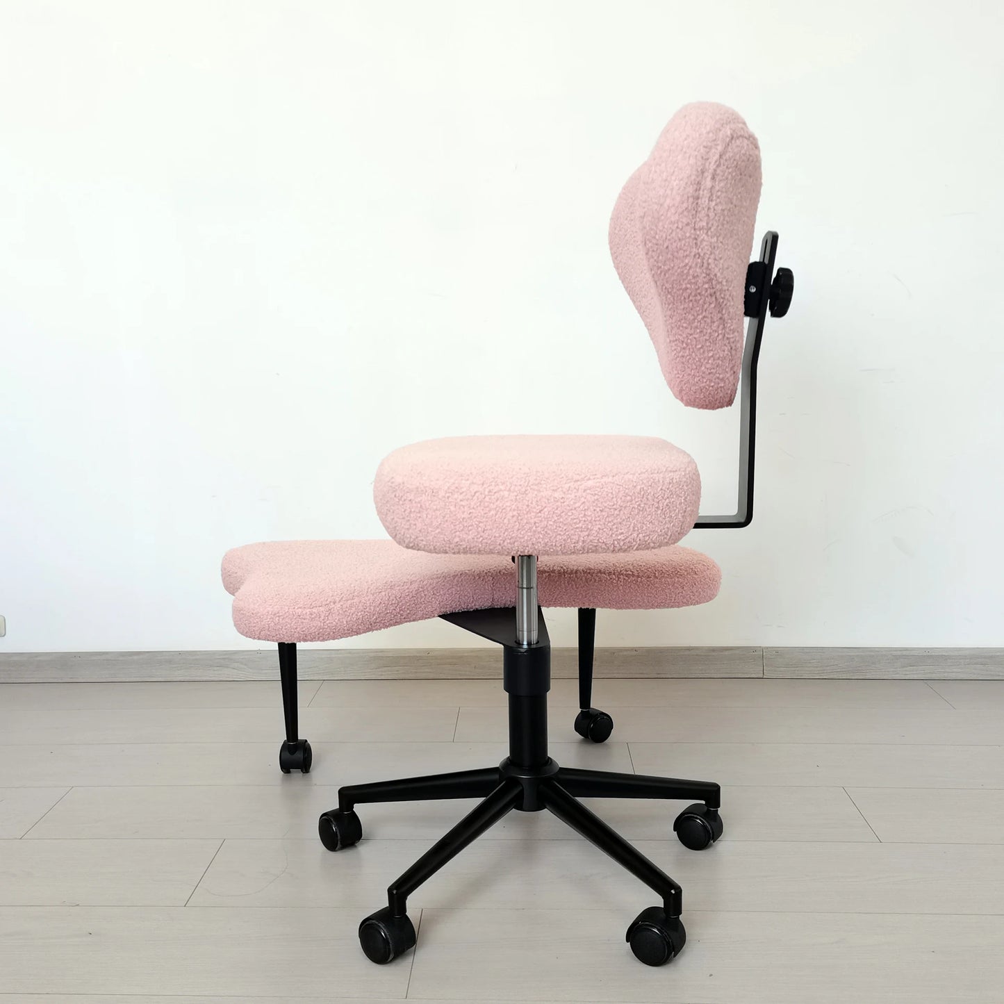 Cross Leg Chair - Meditation Chair with Wheels, ADHD Chair, Height Adjustable Seat, Adjustable Footstool