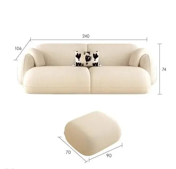 Makeup Comfortable Replica Living Room Sofas Velvet Cloud Nordic Living Room Sofas Trendy Muebles Para El Hogar Trendy Furniture