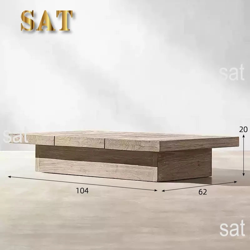 nvNordic Creative Outdoor Garden Sofa Waterproof Sunscreen Teak Do Old Outdoor Sofa Combination Outdoor Furniture&