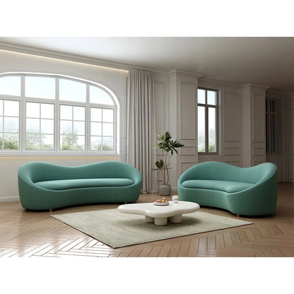 L Shape Fabric Recliner Sofa Set Modular Blue Velvet Sofa Italian Fabric Sofa for Home Luxury