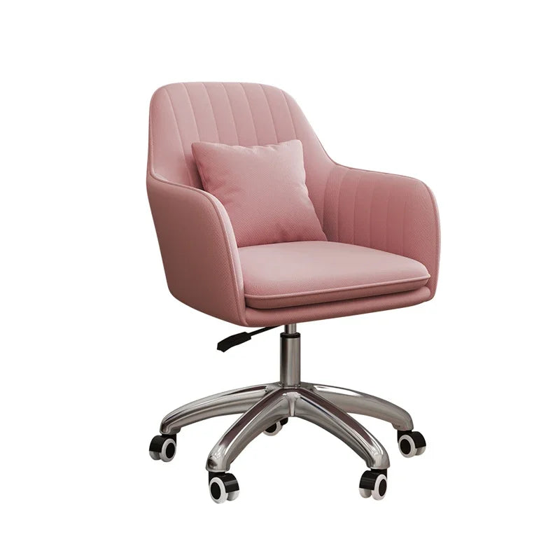 Lift Swivel Office Chairs Bedroom Home Armrest Backrest Leisure Computer Chair Student Dormitory Comfortable Learning Desk Chair