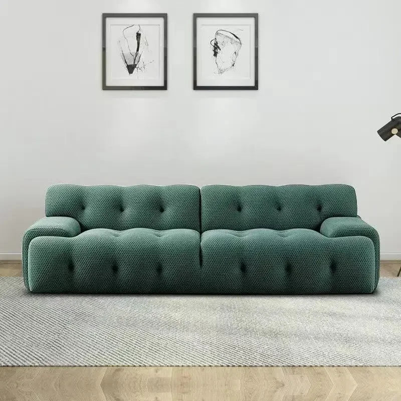 Large European Living Room Sofas White Filler Salon Lazy Compressed Sofas Lounges Designer Couch Wohnzimmer Home Furniture
