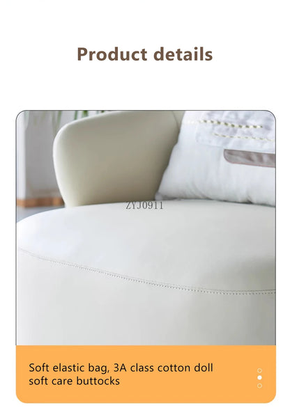 Modern Casual Rotating Leisure Chair Luxury Living Room Home Furniture Hotel Sofa Chair