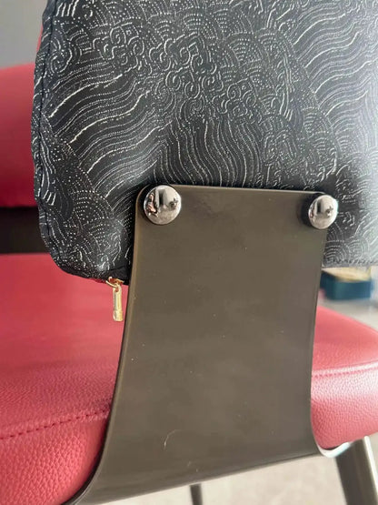 2pcs Modern Minimalist Dining Chairs with Backrest for Home Table And Hotel Island Bar Stools with Armrests