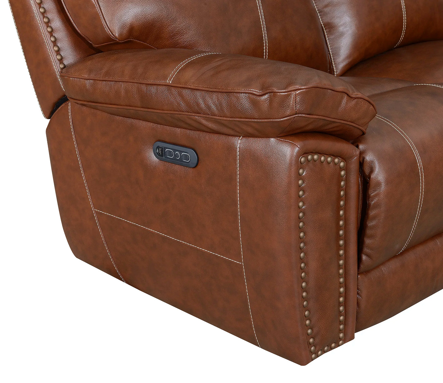 Living room furniture leather electric recliner combination sofa cover