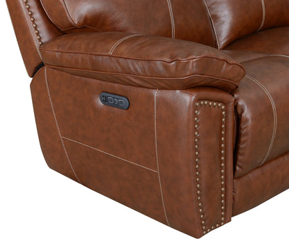 Living room furniture leather electric recliner combination sofa cover