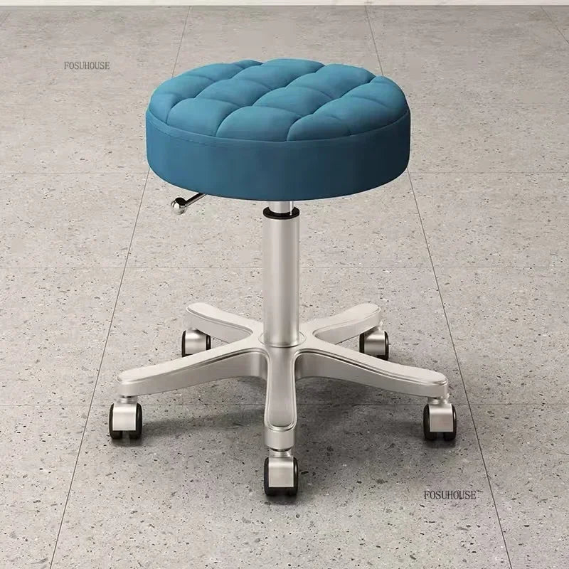 Italian Professional Barber Chairs for Beauty Salon Furniture Barber Chair Minimalist Lift Backrest Salon Chair for Hair Stylist