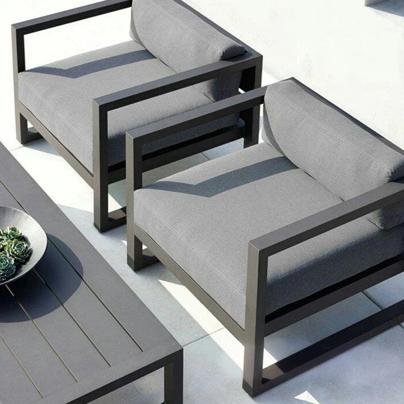Armchair Minimalist Garden Furniture Sets Outdoor Garden Furniture Sets Patio Nordic Muebles De Patio Exterior Patio Furnitures