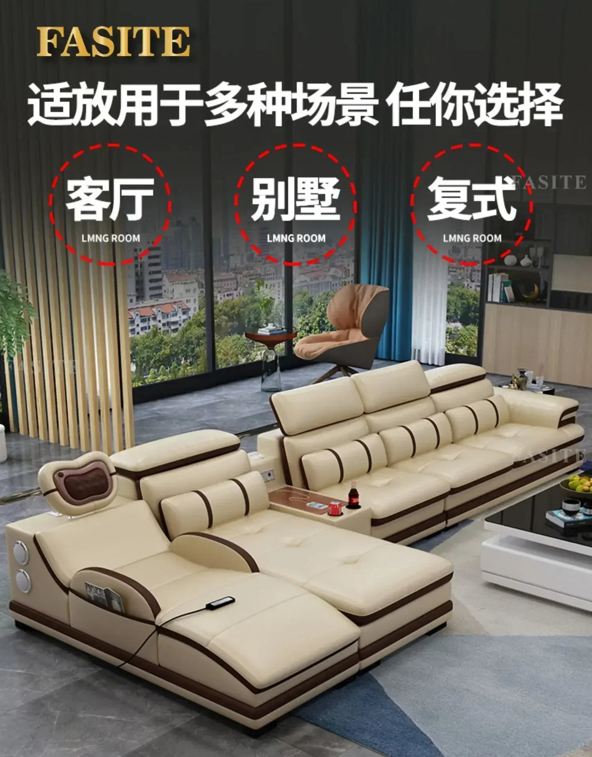 Practical Durable Nordic Unique Sofas Large Relaxing Girl Recliner Sofas Floor Lounge Soggiorno Living Room
