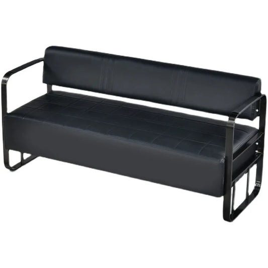 Luxurious Small Sofa for Salons Beauty Parlors Elegant Waiting Chair for Internet Celebrities Long Bench for Store Reception