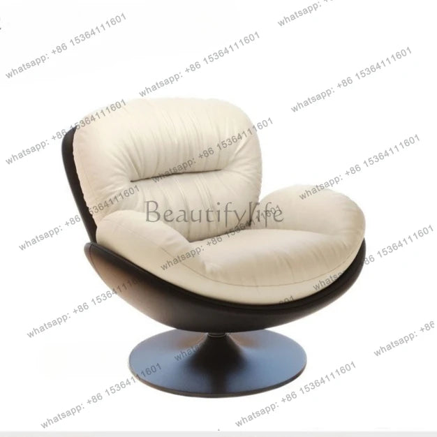 Lazy Sofa Rotating Eggshell Chair Rocking Chair Recliner Balcony Household Sleepable Leisure Single Sofa Nest Chair Schlafsofa