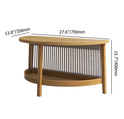 Designer Round Outdoor Sofas Combination Nordic Solid Wood Open-air Lounge Chair Home Patio Furniture Leisure Garden Sofa Chair