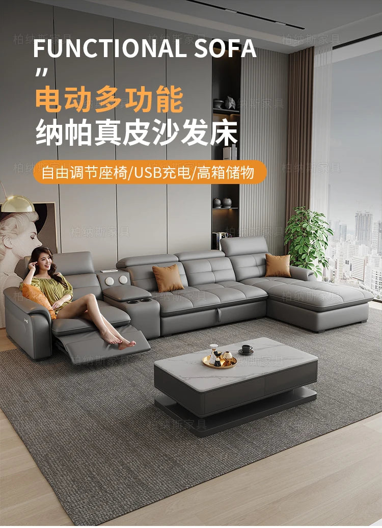 Italian Modern Sofas Minimalist Living Room Electric Lazy Sofas Relax Armchairs Apartment Articulos Para El Hogar Accessories