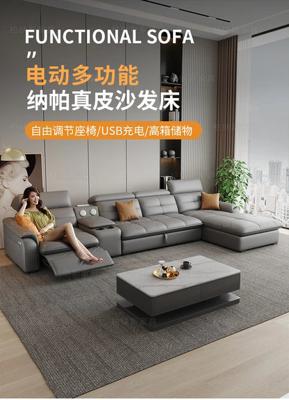 Italian Modern Sofas Minimalist Living Room Electric Lazy Sofas Relax Armchairs Apartment Articulos Para El Hogar Accessories