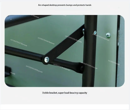 Balcony Railing Hanging Table Folding Lifting  Computer  Household Small Bar Desk Dining  Outdoor Guardrail