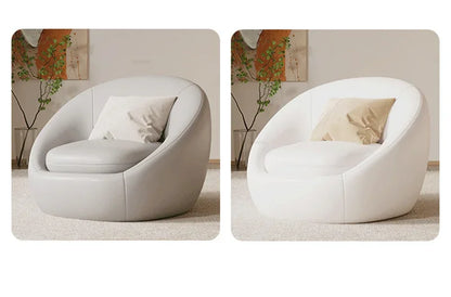 Simple Fabric Living Room Chairs Minimalist Nordic Creative Beauty Salon Lounge Chair Table Home Single Lazy Sofa Backrest Chair