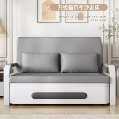 Sofa bed integrated dual-purpose small apartment Internet celebrity balcony multi-function retractable bed New technology