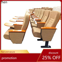 HT meeting room with row chairs Cinema School ladder classroom Aluminum alloy academic lecture hall seat
