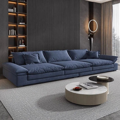 &S Comfy Modern Rectangular Sectional Sofa with Pillows Deep Seat Extra Large Couches Over Size Corner Sofa Living Room Sofas*
