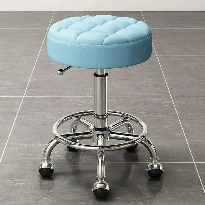 Hairdresser Furniture Barber Shop Chair Hair Chairs Salon Folding Stool Tabouret Roulette Aesthetics Beauty Ergonomic Chair