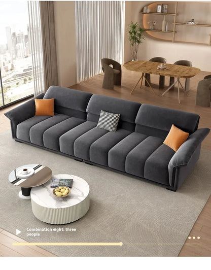 Luxury European Sofa Living Room Sectional Minimalist Modular Sofa Comfortable Lounge Divano Soggiorno Di Lusso Room Decor